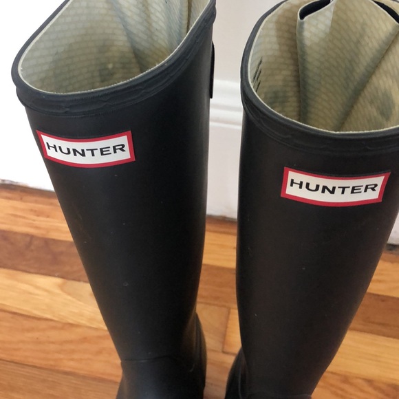 Hunter rain boots black - Picture 9 of 10
